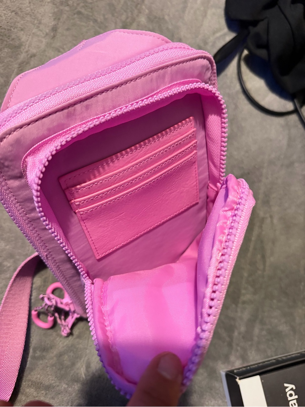 BEIS 2025 Stagecoach Edition Sport Sling Bag Pink Nylon Crossbody - Picture 4 of 16